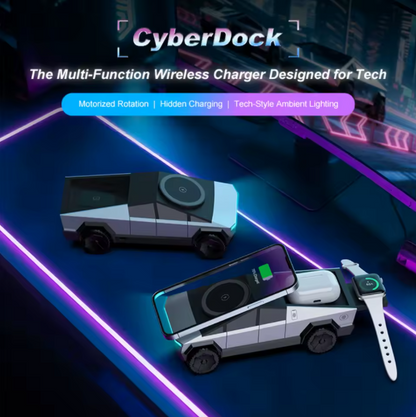 Housyfeel™ CyberDoc 3 in 1 Magnetic Fast Wireless Charger